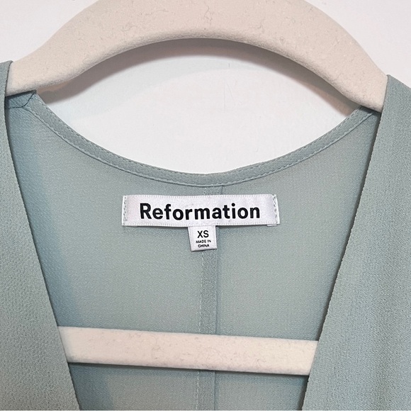 REFORMATION Winslow Maxi Wrap Dress - Picture 5 of 6